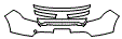 Grille and Bumper Kit pattern for the 2013 Ford Explorer