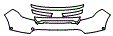 Grille and Bumper Kit pattern for the 2013 Ford Explorer