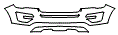 Bumper Kit pattern for the 2016 Ford Explorer