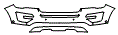 Bumper Kit pattern for the 2016 Ford Explorer
