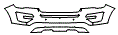Bumper Kit pattern for the 2016 Ford Explorer
