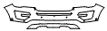 Bumper Kit pattern for the 2016 Ford Explorer