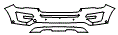 Bumper Kit pattern for the 2016 Ford Explorer