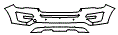 Bumper Kit pattern for the 2016 Ford Explorer