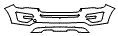 Bumper Kit pattern for the 2016 Ford Explorer