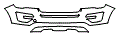 Bumper Kit pattern for the 2016 Ford Explorer