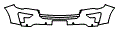 Bumper Kit pattern for the 2019 Ford Explorer