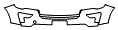 Bumper Kit pattern for the 2019 Ford Explorer