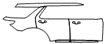 Door and Rear Fender Kit pattern for the 2027 Ford Explorer