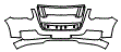 Grille and Bumper Kit pattern for the 2009 Ford Explorer