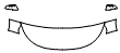 Hood, Fender and Mirror Kit pattern for the 2013 Ford Explorer