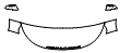 Hood, Fender and Mirror Kit pattern for the 2013 Ford Explorer