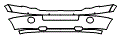 Bumper Kit pattern for the 2014 Ford Expedition