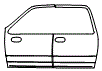 Door Kit pattern for the 2015 Ford Expedition