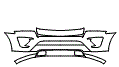 Bumper Kit pattern for the 2018 Ford Expedition