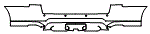 Rear Bumper Kit pattern for the 2020 Ford Expedition