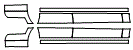 Rocker Panel Kit pattern for the 2023 Ford Expedition
