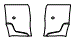Rear Wheel Impact Area Kit pattern for the 2008 Ford Pickup