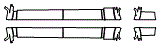 Rocker Panel Kit pattern for the 2008 Ford Pickup