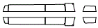 Rocker Panel Kit pattern for the 2008 Ford Pickup