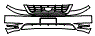 Grille and Bumper Kit pattern for the 2007 Ford Freestar