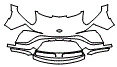 Bumper Kit pattern for the 2022 Ford GT