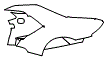 Rear Fender Kit pattern for the 2022 Ford GT