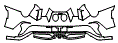 Rear Bumper Kit pattern for the 2022 Ford GT