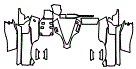 Interior and Display Screen Kit pattern for the 2022 Ford GT