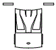Hood and Mirror Kit pattern for the 2005 Ford GT