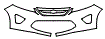 Grille and Bumper Kit pattern for the 2011 Ford Fiesta