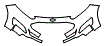Bumper Kit pattern for the 2019 Ford Fiesta