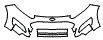 Bumper Kit pattern for the 2019 Ford Fiesta