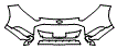 Bumper Kit pattern for the 2019 Ford Fiesta