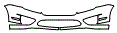 Bumper and Luggage Area Kit pattern for the 2010 Ford Fusion