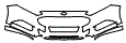 Bumper Kit pattern for the 2013 Ford Fusion