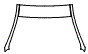 A-Pillar and Roof Kit pattern for the 2021 Ford Fusion