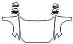 Full Hood, Fender and Mirror Kit pattern for the 2021 Ford Fusion