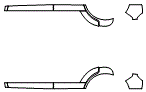 Rocker Panel Kit pattern for the 2010 Ford Edge