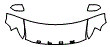 Hood, Fender and Mirror Kit pattern for the 2011 Ford Flex