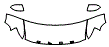 Hood, Fender and Mirror Kit pattern for the 2014 Ford Flex