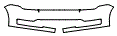 Bumper Kit pattern for the 2014 Ford Flex