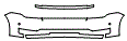 Bumper Kit pattern for the 2019 Ford Flex