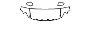 Hood and Mirror Kit pattern for the 2019 Ford Flex