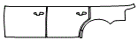 Door and Rear Fender Kit pattern for the 2019 Ford Flex
