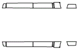 Rocker Panel Kit pattern for the 2014 Ford F-150