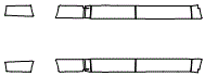 Rocker Panel Kit pattern for the 2015 Ford F-150