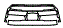 Grille Kit pattern for the 2015 Ford F-150