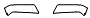 Rear Bumper Kit pattern for the 2015 Ford F-150