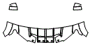 Hood, Fender and Mirror Kit pattern for the 2017 Ford F-150
